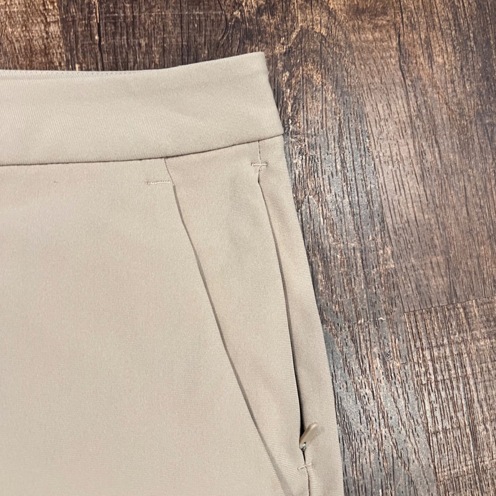 Lululemon ABC Commission Slim-Fit Pant 36 Tan Khaki Warpstreme Chino LM5AO5S - Picture 2 of 7